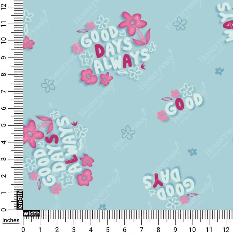 Good Days Always Floral Print - Image 5